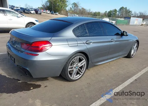 2016 BMW 640I Gran Coupe из США, поврежденный, VIN WBA6D0C57GD927745